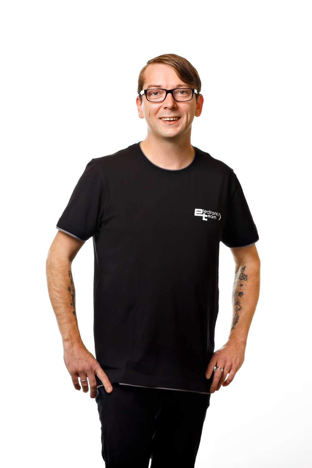 Porträt eines Mitarbeiters von et electronic team GmbH.